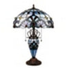 CHLOE Lighting GRENVILLE Victorian-Style Dark Bronze 3 Light Double Lit Table Lamp 16’’ Wide CHL-CH3T381VB16-DT3