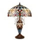 CHLOE Lighting GRENVILLE Victorian-Style Dark Bronze 3 Light Double Lit Table Lamp 16" Wide