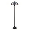 CHLOE Lighting GRENVILLE Victorian-Style Dark Bronze 2 Light Floor Lamp 18’’ Wide CHL-CH3T381VB18-FL2