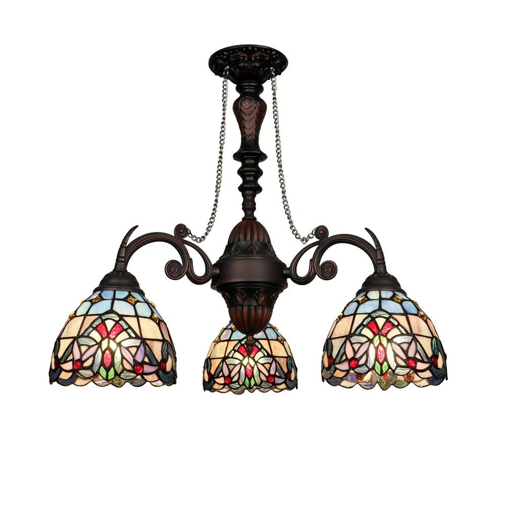 CH3T381VB24-DC3 Antique Dark Bronze Chandelier