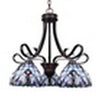 CHLOE Lighting GRENVILLE Victorian Tiffany-Style Dark Bronze 5 Light Chandelier 25’’ Wide CHL-CH3T381VB25-DD5