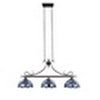CHLOE Lighting GRENVILLE Victorian-Style Dark Bronze 3 Light Island Pendant 47’’ Wide CHL-CH3T381VB47-IL3