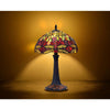 CHLOE Lighting EMPRESS Tiffany-style Dark Bronze 1 Light Table Lamp 12’’ Shade CHL-CH3T471RD12-TL1