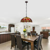 CHLOE Lighting EMPRESS Tiffany-style Blackish Bronze 3 Light Hanging Pendant 18’’ Wide CHL-CH3T471RD18-DP3