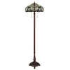 CHLOE Lighting CORA Victorian-Style 2-Light Dark Bronze Finish Floor Lamp 18’’ Wide CHL-CH3T517AV18-FL2