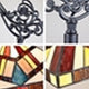 CHLOE Lighting VINCENT Tiffany-Style Blackish Bronze 1-Light Mission Reading Floor Lamp 11’’ Shade CHL-CH3T523BM11-RF1
