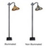 CHLOE Lighting VINCENT Tiffany-Style Blackish Bronze 1-Light Mission Reading Floor Lamp 11’’ Shade CHL-CH3T523BM11-RF1