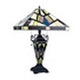CHLOE Lighting VINCENT Tiffany-Style Blackish Bronze 3-Light Mission Double-Lit Table Lamp 16’’ Shade CHL-CH3T523BM16-DT3