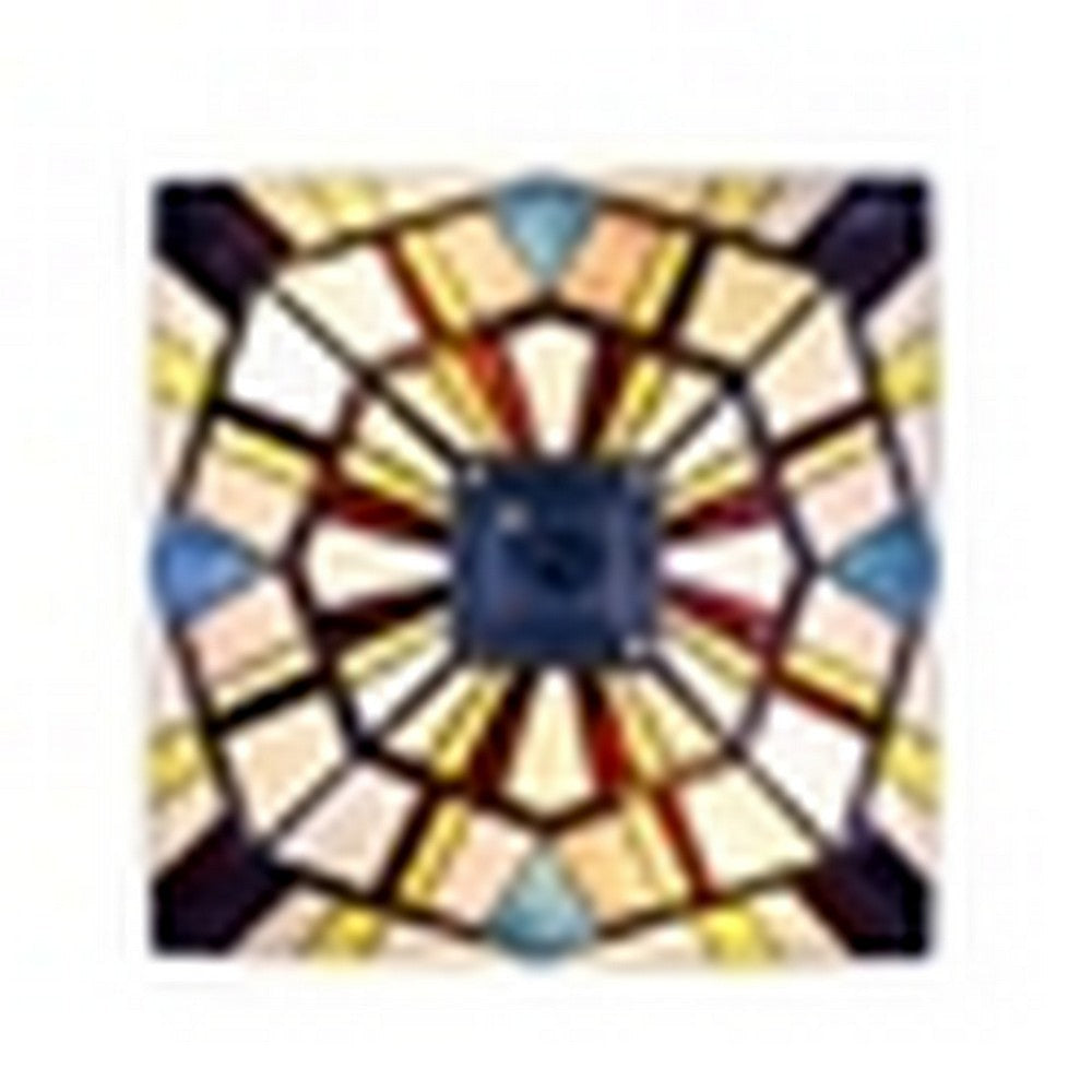 CHLOE Lighting VINCENT Tiffany-Style Blackish Bronze 2-Light Mission Table Lamp 16’’ Shade CHL-CH3T523BM16-TL2