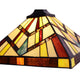 CHLOE Lighting VINCENT Mission Tiffany-Style 3 Light Island Pendant 47’’ Wide CHL-CH3T523BM47-IL3