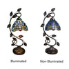 CHLOE Lighting SUNNIVA Dragonfly Tiffany-Style 1 Light Accent Table Lamp 8’’ Wide CHL-CH3T524BD08-NT1