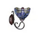 CHLOE Lighting SUNNIVA Dragonfly Tiffany-Style Dark Bronze 1 Light Wall Sconce 8’’ Wide CHL-CH3T524BD08-WS1