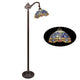 CHLOE Lighting SUNNIVA Dragonfly-Style 1-Light Dark Bronze Finish Reading Floor Lamp 11" Shade