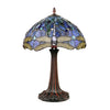 CHLOE Lighting SUNNIVA Dragonfly-Style Dark Bronze 1 Light Table Lamp 12" Wide