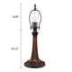 CHLOE Lighting SUNNIVA Dragonfly-Style Dark Bronze 1 Light Table Lamp 12" Wide