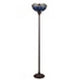 CHLOE Lighting SUNNIVA Dragonfly-Style Dark Bronze 1 Light Torchiere Floor Lamp 14’’ Wide CHL-CH3T524BD14-TF1
