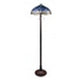 CHLOE Lighting SUNNIVA Dragonfly-Style Dark Bronze 3 Light Floor Lamp 18’’ Wide CHL-CH3T524BD18-FL3