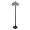 CHLOE Lighting SUNNIVA Dragonfly-Style Dark Bronze 3 Light Floor Lamp 18" Wide