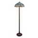 CHLOE Lighting SUNNIVA Dragonfly-Style Dark Bronze 3 Light Floor Lamp 18" Wide