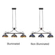 CHLOE Lighting SUNNIVA Dragonfly Tiffany-Style 3 Light Island Pendant 25’’ Wide CHL-CH3T524BD47-IL3