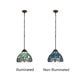 CH3T524GD08-DP1 Antique Dark Bronze Pendant Light