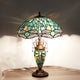 CH3T524GD16-DT3 Dark Bronze Double Lit Table Lamp