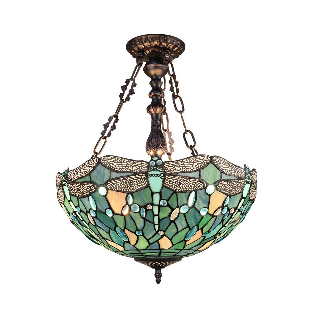 CH3T524GD16-UP2 Antique Dark Bronze Pendant Light
