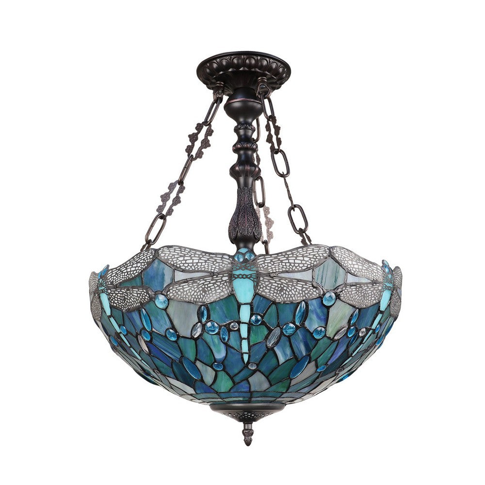 CH3T524GD16-UP2 Antique Dark Bronze Pendant Light