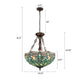 CH3T524GD16-UP2 Antique Dark Bronze Pendant Light