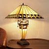 CH3T993MA16-DT3 Blackish Bronze Double Lit Table Lamp