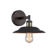 CHLOE Lighting IRONCLAD Industrial-style 1 Light Rubbed Bronze Wall Sconce 10" Wide