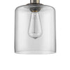7 Inch Glass Shade Metal Pendant Light with Edison Bulb Bronze CHL-CH58013CL07-DP1