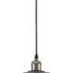 7 Inch Glass Shade Metal Pendant Light with Edison Bulb Bronze CHL-CH58013CL07-DP1