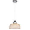 IRONCLAD Industrial-style 1 Light Chrome Finish Ceiling Mini Pendant 11" Wide