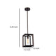 IRONCLAD Industrial-style 1 Light Rubbed Bronze Ceiling Mini Pendant 7’’ Shade CHL-CH58056RB07-DP1