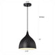 Chloe Lighting Walter Industrial 1 Light Textured Black Mini Pendant Ceiling Fixture 10’’ Wide CHL-CH58070BK10-DP1