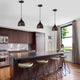 Chloe Lighting Walter Industrial 1 Light Oil Rubbed Bronze Mini Pendant Ceiling Fixture 7’’ Wide CHL-CH58070RB07-DP1