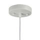 WALTER Industrial Matt White 1 Light Ceiling Pendant 7’’ Wide CHL-CH58070WH07-DP1