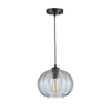 CARY Industrial Oil Rubbed Bronze 1 Light Ceiling Pendant 10’’ Wide CHL-CH58071RB10-DP1