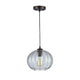 CARY Industrial Oil Rubbed Bronze 1 Light Ceiling Pendant 10’’ Wide CHL-CH58071RB10-DP1