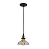 Lighting CADMAN Industrial 1 Light Oil Rubbed Bronze Ceiling Pendant 8" Wide