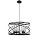 CHLOE Lighting IRONCLAD Industrial-Style Oil Rubbed Bronze 5 Light Large Pendant 23’’ Wide CHL-CH6D804RB23-DP5