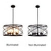CHLOE Lighting IRONCLAD Industrial-Style Oil Rubbed Bronze 5 Light Large Pendant 23’’ Wide CHL-CH6D804RB23-DP5