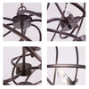 CHLOE Lighting JERICHO Farmhouse 3 Light Oil Rubbed Bronze Ceiling Pendant 19’’ Wide CHL-CH6H807RB19-UP3