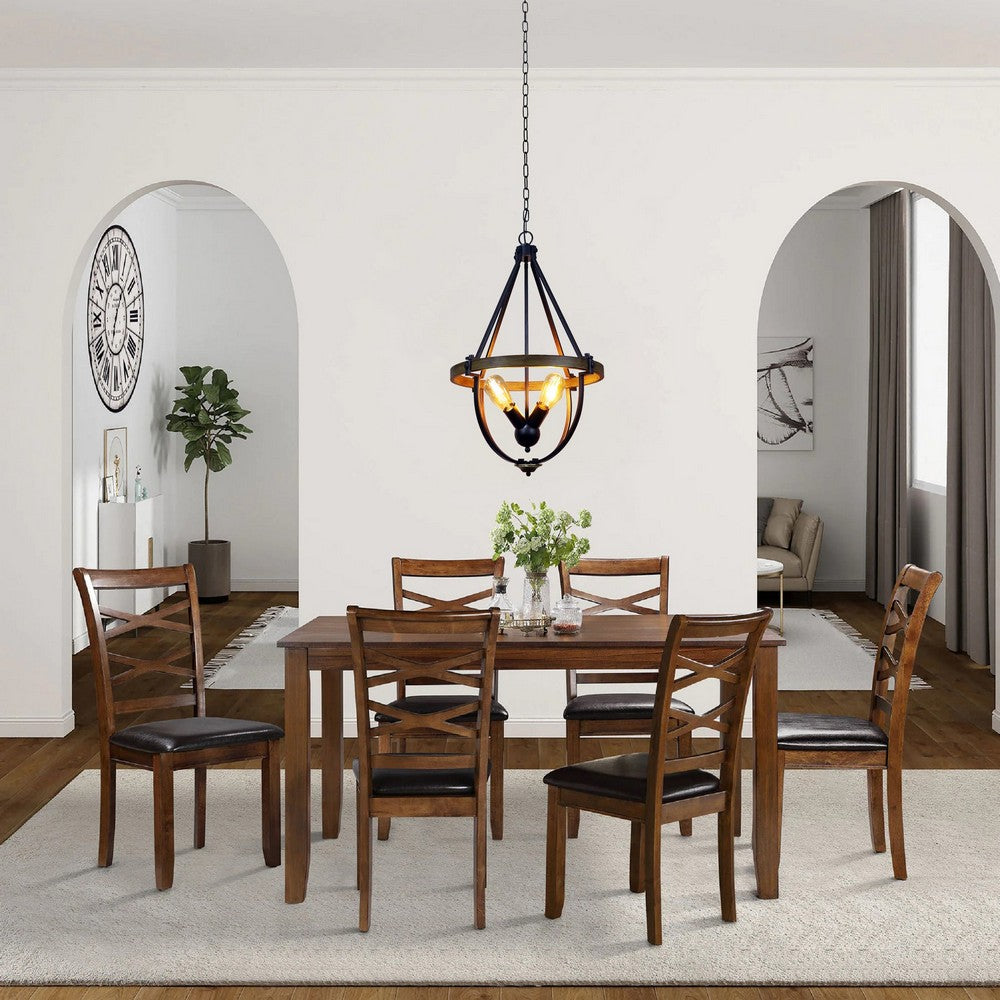 CH6H808TT20-UP4 Two Toned Pendant Light