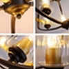 CHLOE Lighting Contemporary-Style Black/Bronze 5 Light Large Pendant 24’’ Wide CHL-CH6R802TT24-UP5