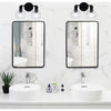CHLOE Lighting OXA Transitional 2 Light Matt Black Vanity Bathlight 14’’ Wide CHL-CH6S001BK14-BL2