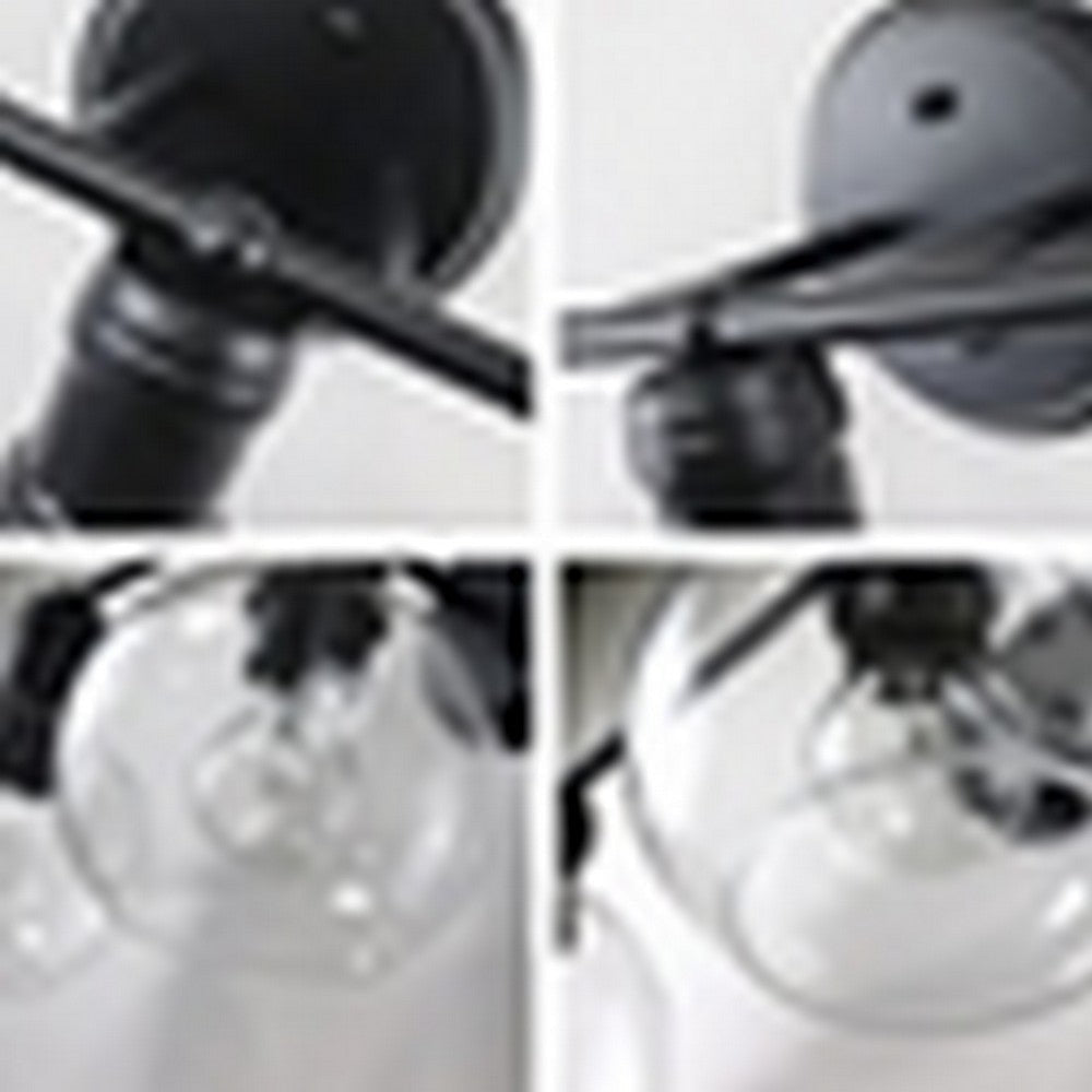 CHLOE Lighting OXA Transitional 3 Light Matt Black Vanity Bathlight 22’’ Wide CHL-CH6S001BK22-BL3