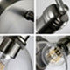 CHLOE Lighting OXA Transitional 1 Light Brushed Nickel Indoor Wall Sconce 6’’ Wide CHL-CH6S001BN06-WS1
