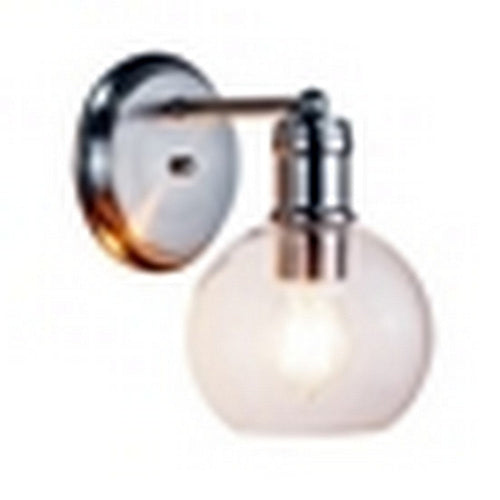 CHLOE Lighting OXA Transitional 1 Light Brushed Nickel Indoor Wall Sconce 6" Wide